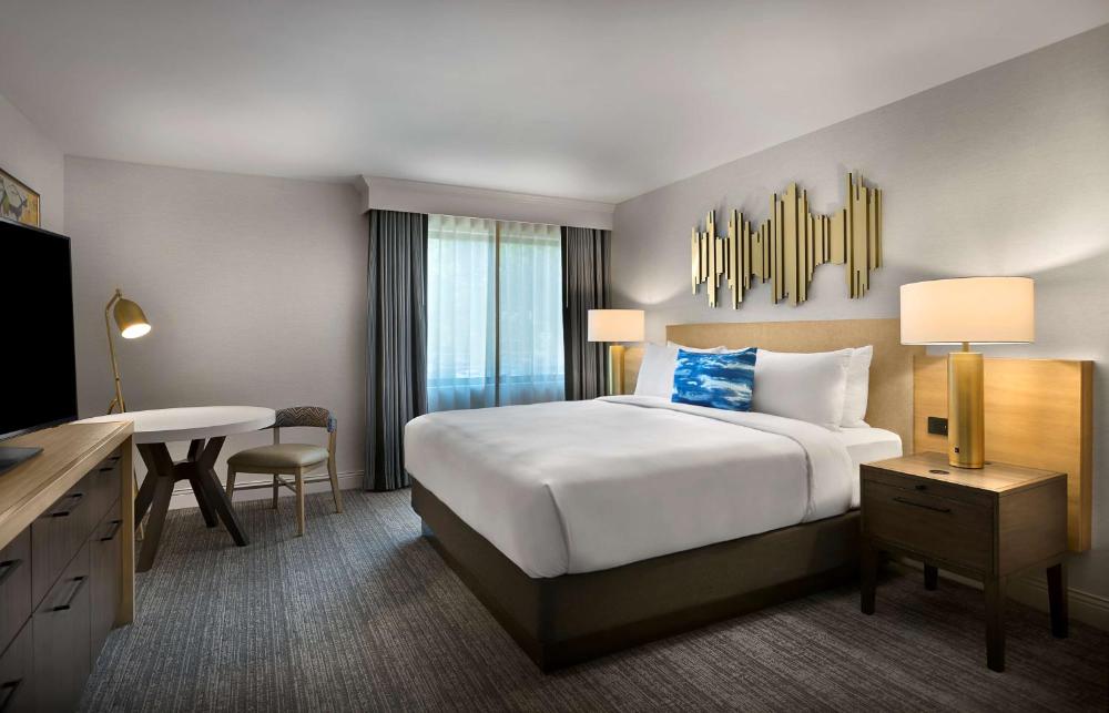Deluxe King Room interior
